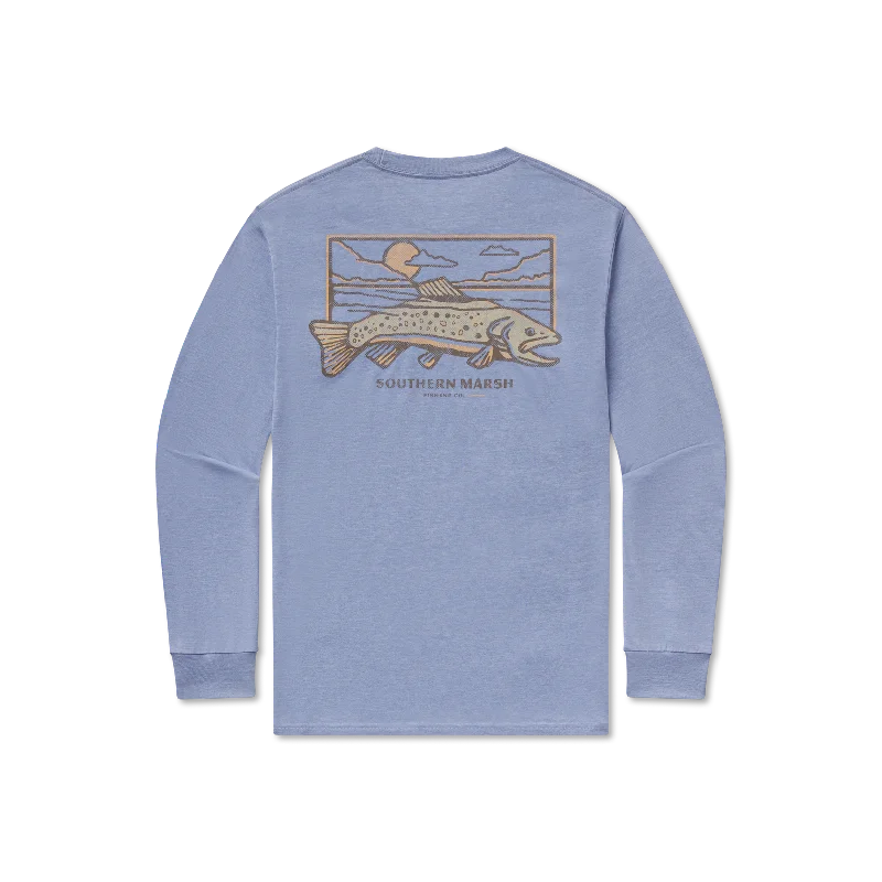 Seawash™ Tee - Brooke Trout - Long Sleeve